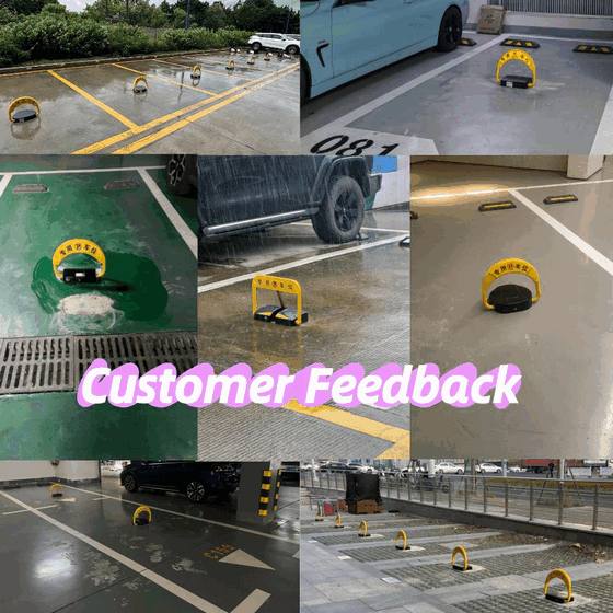 Custom Automatic Smart Parking Space Barrier Lock – Remote-Controlled Vehicle Access Control System for Building Projects and Property Management Procurement