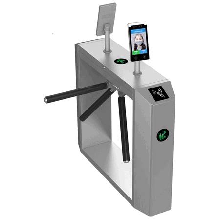 Waist-Height Automatic Tripod Turnstile Gate – Intelligent Pedestrian Entry Management and Access Control System