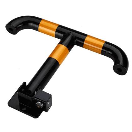 Affordable T-Shape Steel Parking Space Barrier Lock – Heavy-Duty Manual Parking Lock and Vehicle Access Control for Commercial and Retail Facilities