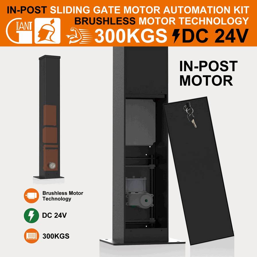 300kg Automatic Sliding Gate Motor Kit – Premium Electric Sliding Gate System for Luxury Gated Communities and High-End Residential Property Access Control