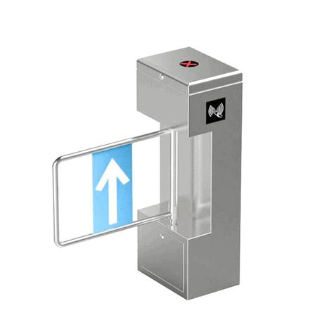 IP68 Waterproof Heavy-Duty Automatic Tripod Turnstile Gate with NFC and QR Code Access – Extreme Outdoor Pedestrian Security Barrier Solution