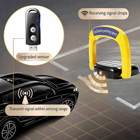 Wireless Bluetooth Vehicle Detection Radar Sensor for Straight Boom Barriers – Anti-Collision Safety System for Motorcycles and Vehicles